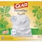 Glad 13 gal Trash Bags, 24 in x 27.38 in, Extra Heavy-Duty, .95 Mil, White, 240 PK 78900 - alternate 8